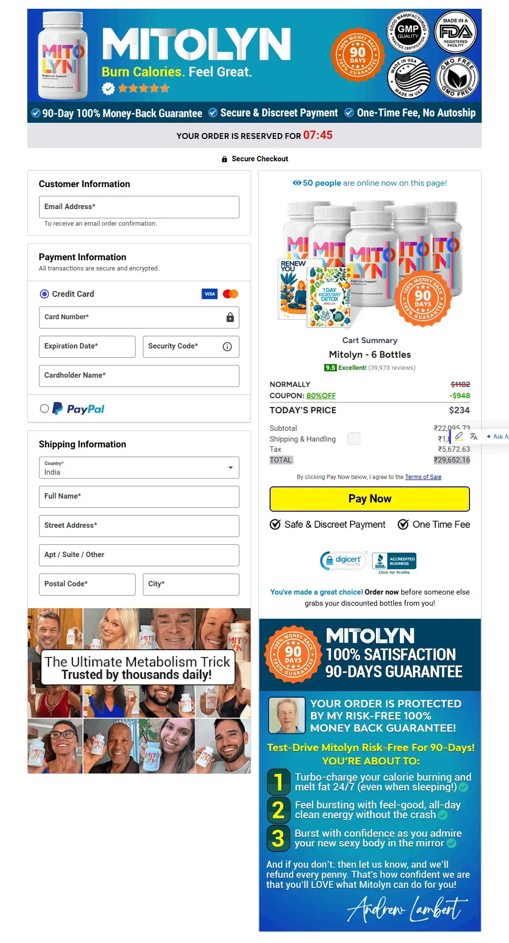 Mitolyn Check out page img